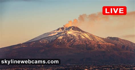 etna volcano webcam|More.